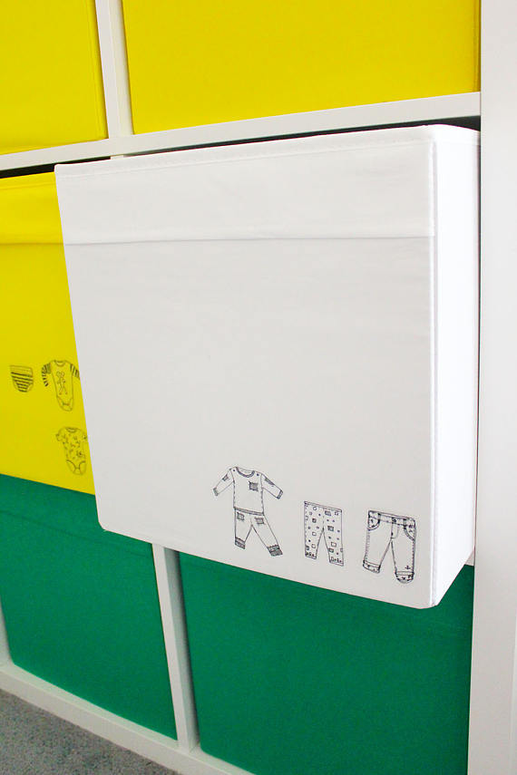 Baby Clothes Sticker Set The Good Mood Factory